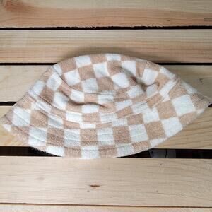 Star Wars Infant Brown & White Checkered Bucket Hat - Size 6/9m